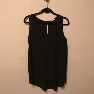 Pleione Black tank top